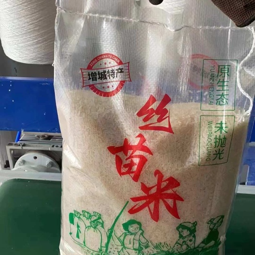 【增城丝苗米】增城特产丝苗米当茬新鲜丝苗米权甜米香浓郁