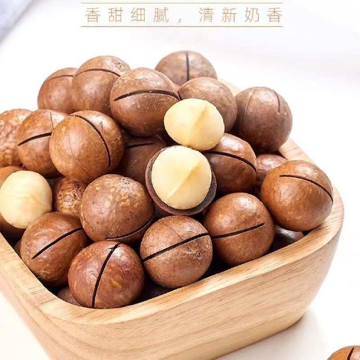 沧县夏威夷果中大果500g 夏果胡桃果年货零食