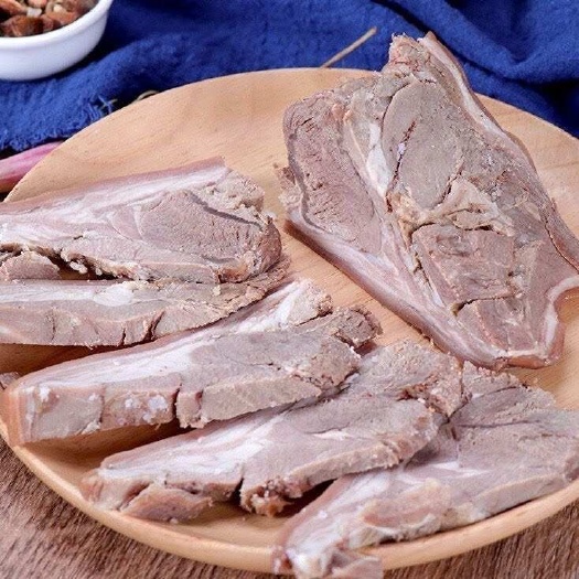 内蒙古水煮熟山羊肉去皮去骨羊肉约七成熟羊肉汤饭店食材40斤