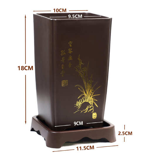 厂家直销：精美树脂盆花盆兰花盆塑料盆