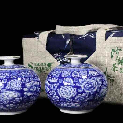 新疆原产地直发、松源林果沙棘陶瓷茶 100g*2罐