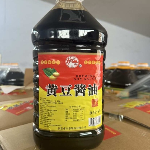 黄豆酱油，10斤一桶，