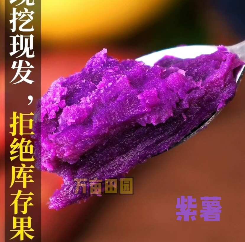 水晶紫薯粉糯和软糯两个品种两种口感产地直发量大优惠一件代发