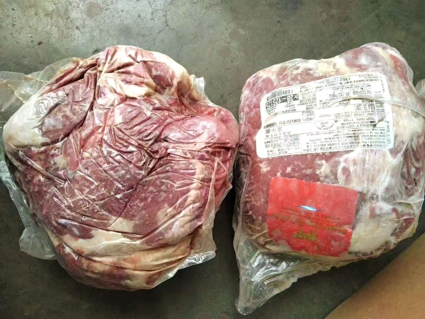 冷冻牛霖 牛肉精品 上海宝山发货