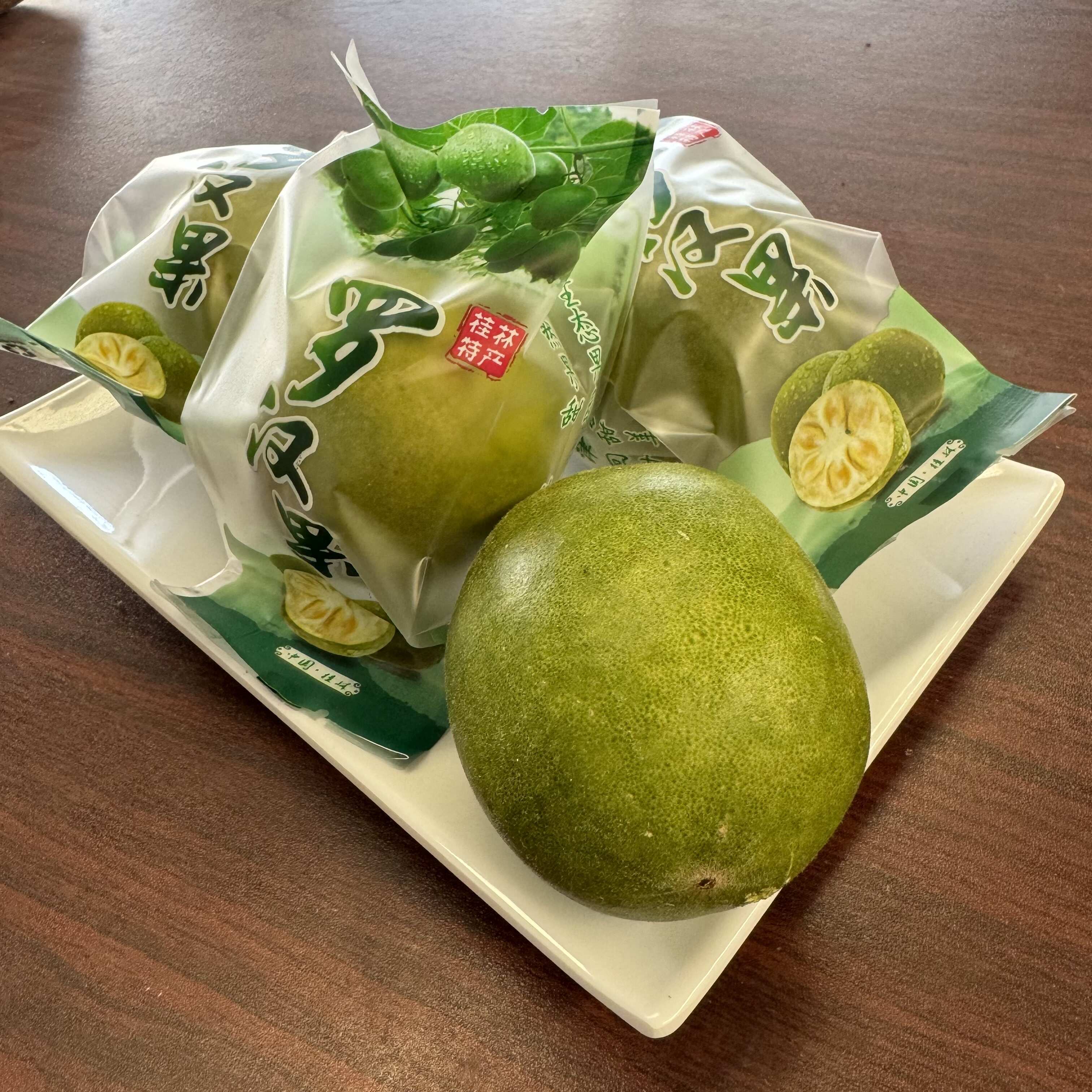 脱水罗汉果青皮原色批发散批厂家直发广西桂林原产地