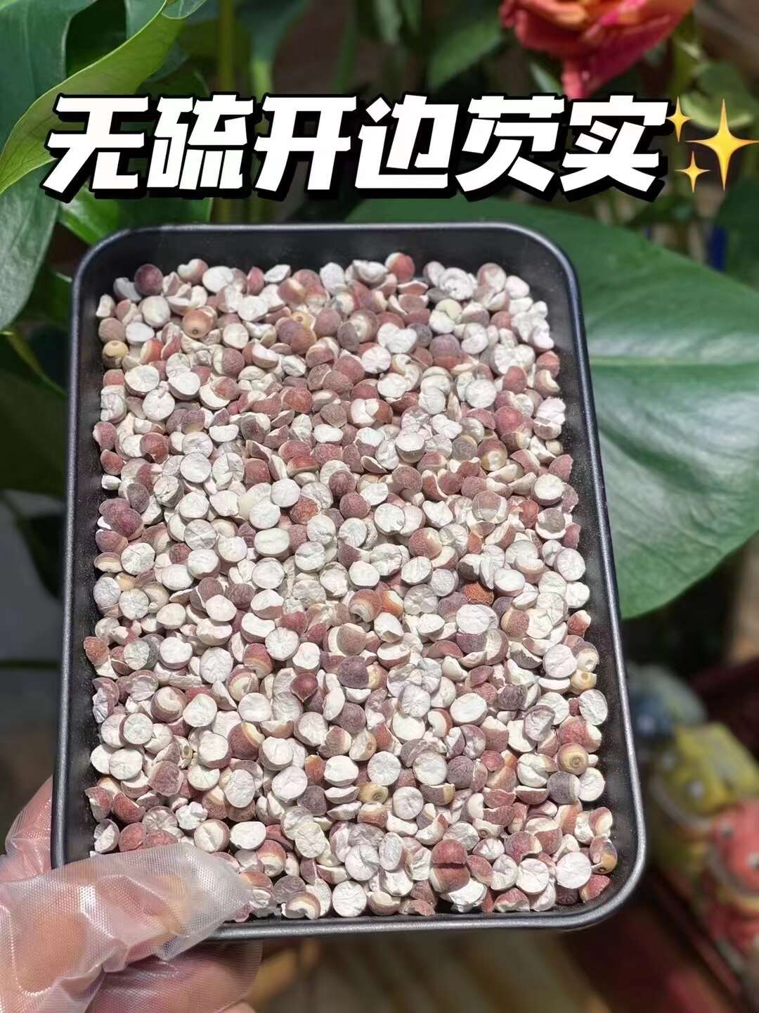 芡实 开边芡实 无硫