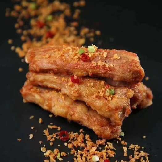 连云港蒜香排骨酒店食材蒜香骨半成品蒜香排骨小吃肋骨手抓大排骨猪排