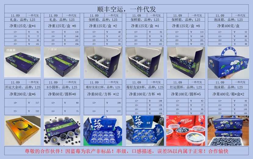 昆明蓝莓L25