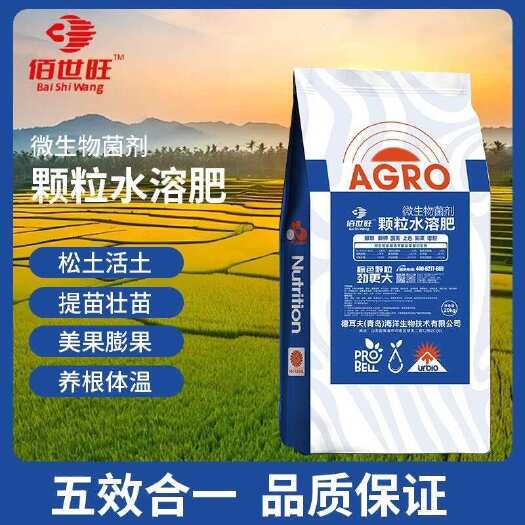 青州市佰世旺颗粒微生物菌剂大中微量元素水溶肥