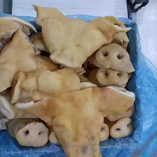 菏泽火烧毛猪拱嘴，猪拱嘴，猪鼻子