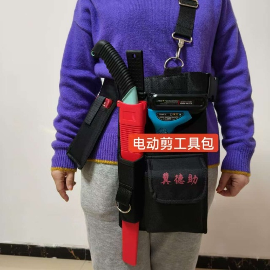 衡水新款电剪工具包收纳包果树修枝剪电动剪工具包背包腰包