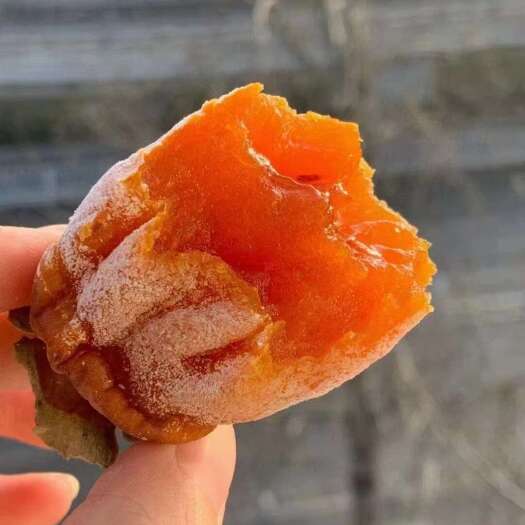 富平县新鲜柿饼富平独立小包装正宗陕西霜降吊柿饼整箱流心干柿子饼特产