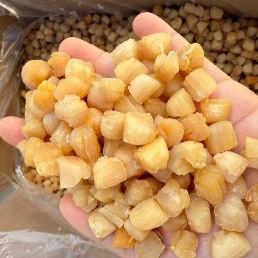 北海干贝瑶柱 淡干 足干 380粒左右一斤 30斤一箱