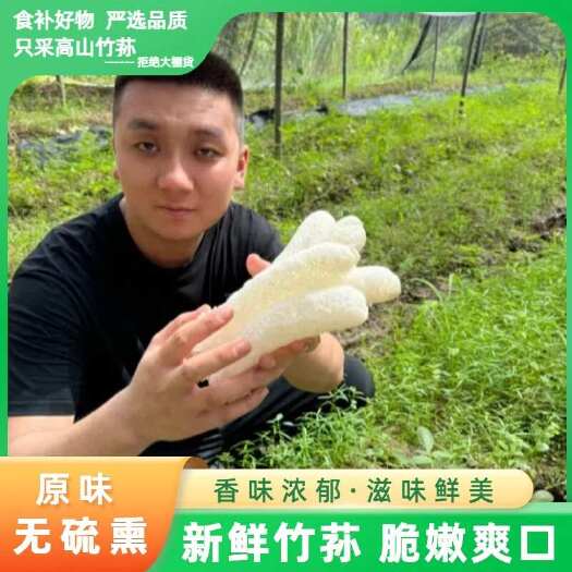 宜黄县新货竹荪特好一等品当季采摘无熏硫短裙菇蕾干货煲汤火锅好食材S