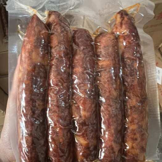 成都香肠不加粉纯肉江湖地摊展销会热卖，腌腊制品，香肠批发