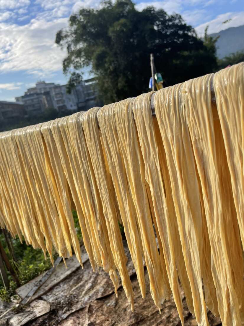 河源客家山泉水黄豆腐竹和平腐竹支竹无色素产地直销包邮