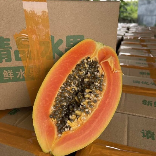 广西冰糖牛奶红心木瓜，电商专业一件代发，对接各大电商平台！