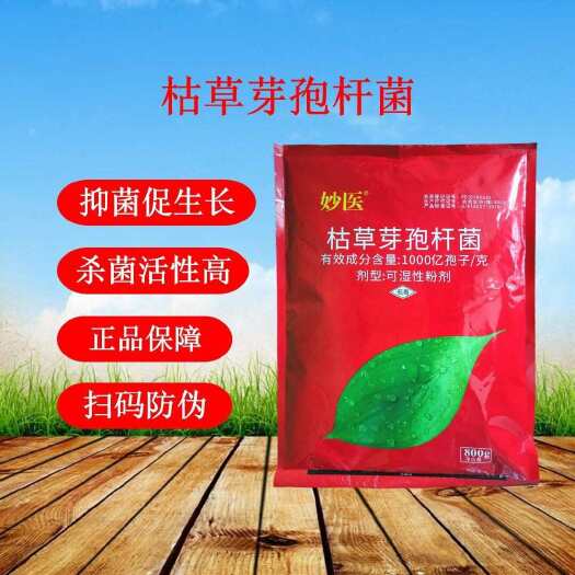 寿光市1000亿孢子/克枯草芽孢杆菌800克黄瓜白 粉病农药妙医