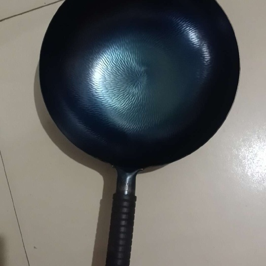 烹饪锅具 厨具 章丘锅龙鳞锅手工锻打无涂层不沾锅