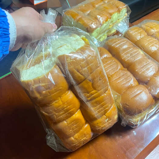 凌海市炬福128个袋装小米面包整箱，一箱8袋