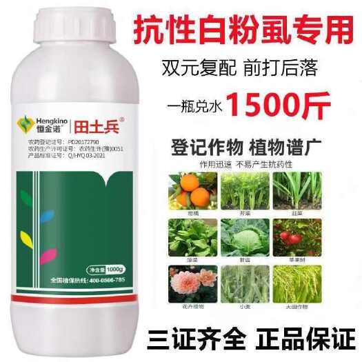 太康县6%联菊啶虫脒杀虫剂番茄白粉虱菜豆黄跳甲蓟马蚜虫小黑飞农药