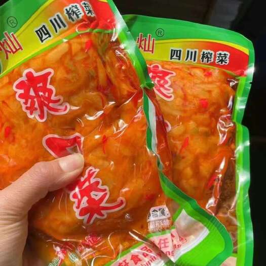 成都四川爽口榨菜，下饭菜。