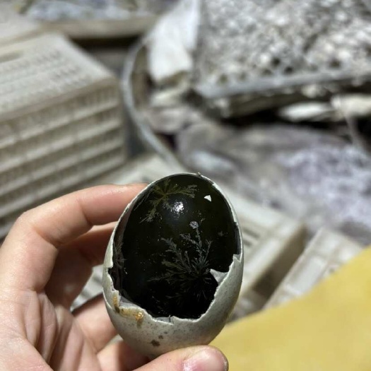 衡阳精品特大松花皮蛋，28斤重