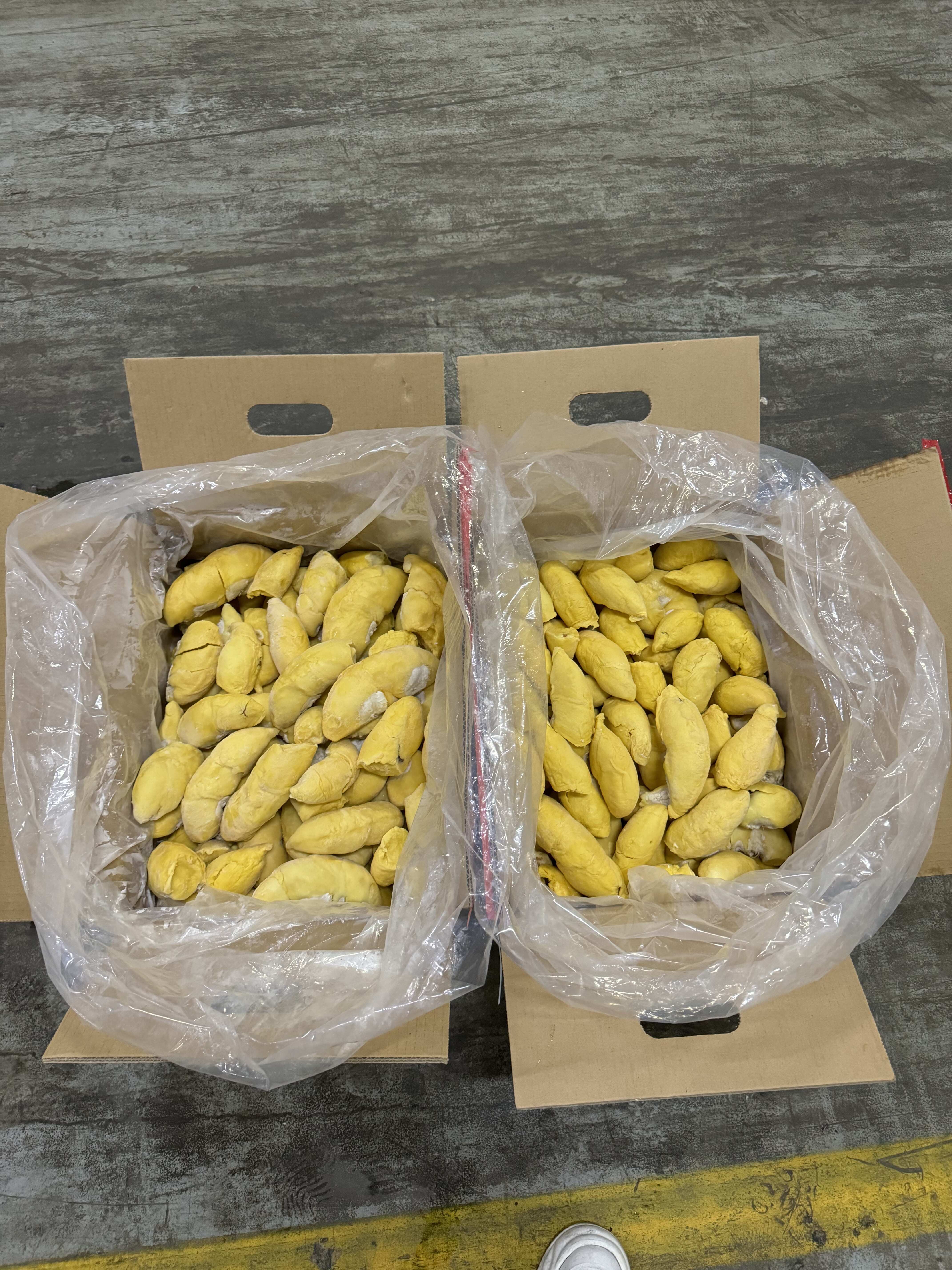 金枕榴莲肉冻肉榴莲千层烘焙自助餐电商直供AAA等级优果