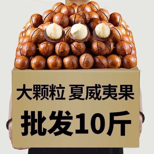 永德县夏威夷果批发价10斤一整箱5特大坚果奶油原味散袋休闲零食干4