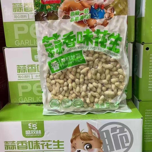 《盛双林》小珍珠花生，五香，蒜香，奶香，原味，山核桃五种口味