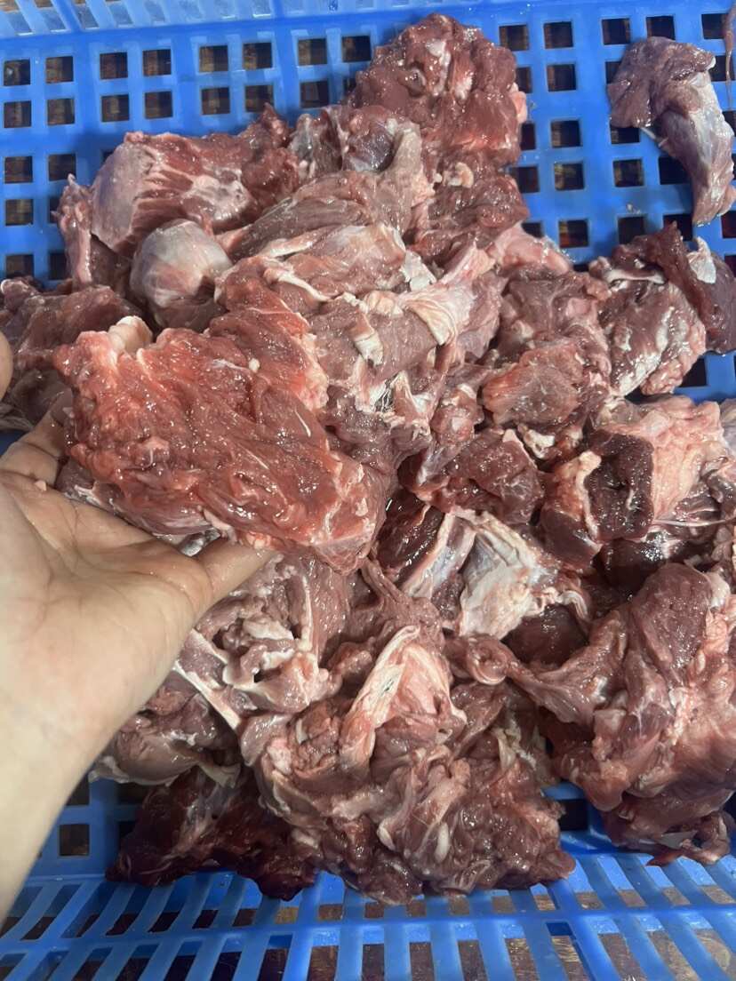 国产牛碎肉，干净干水无毛