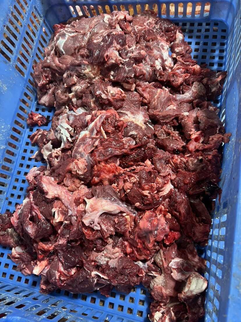 国产牛碎肉，干净干水无毛