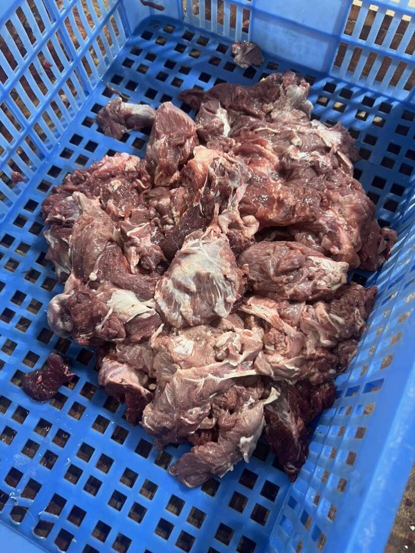 国产牛碎肉，干净干水无毛