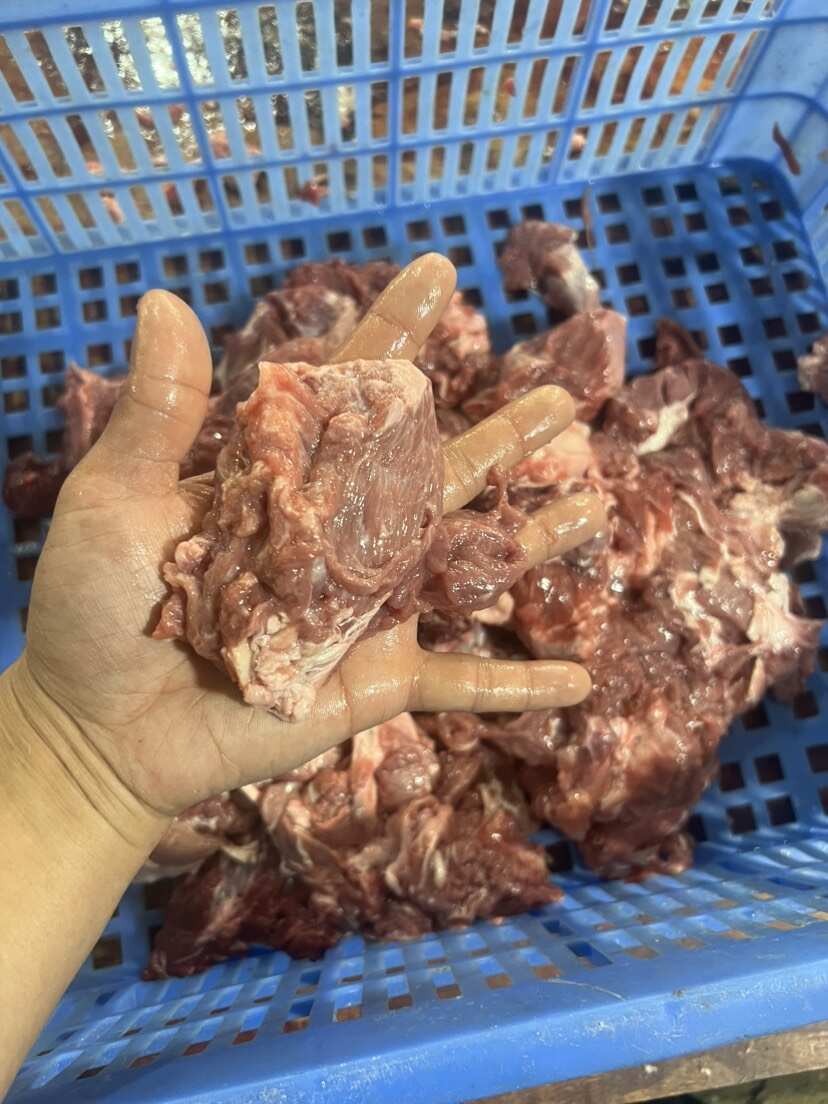 国产牛碎肉，干净干水无毛
