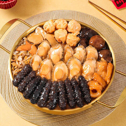 霞浦县顺丰包邮【十参十鲍大盆菜】佛跳墙