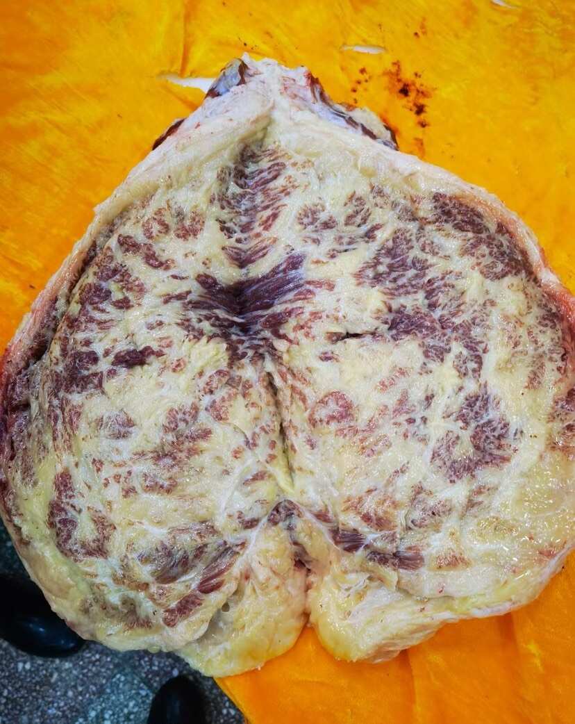 超精品雪花牛肉！潮汕火锅烤肉专用都是满花 品质非常好雪花尖峰