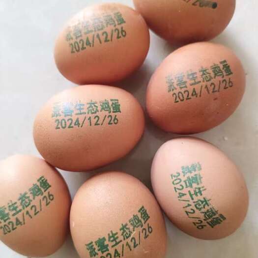望都县海蓝褐高山放养土鸡蛋