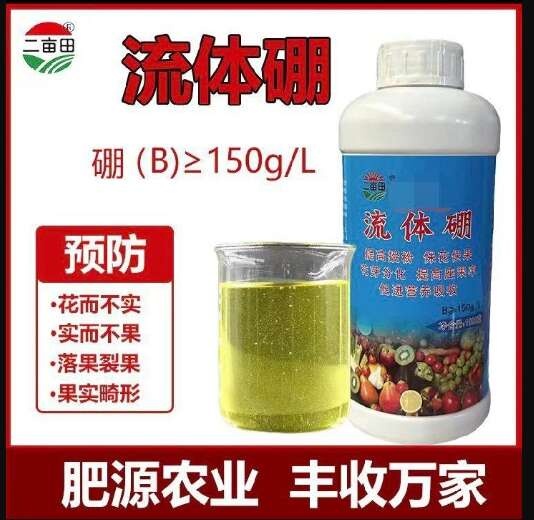 邯郸硫体硼促进花芽分化保花保累累提高坐果率
