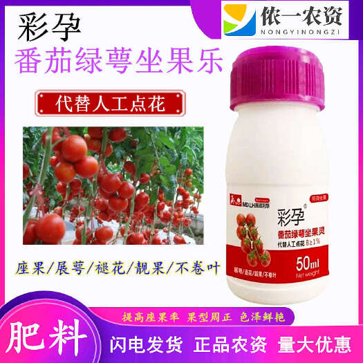 潍坊彩孕代替人工点花坐果灵 西红柿做果