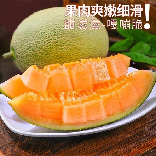 乐东县【海南哈密瓜】甜多汁头茬哈密瓜新鲜蜜瓜海南应季