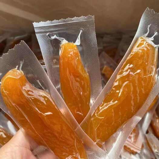 中山市倒蒸红薯干无地瓜干无糖软糯红薯干独立小包装袋餐
