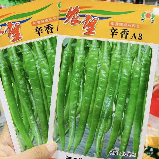 农望线椒种子早熟特长条椒种子产量高辣椒春秋辛香系列线椒种籽