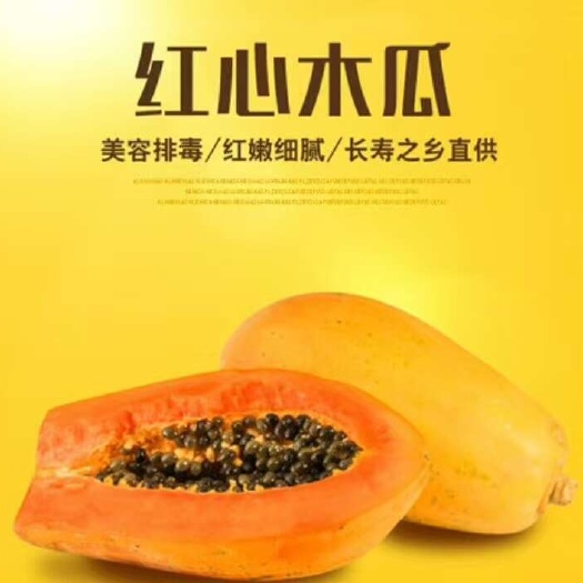 三亚海南红心木瓜支持电商一件代发顺丰快递