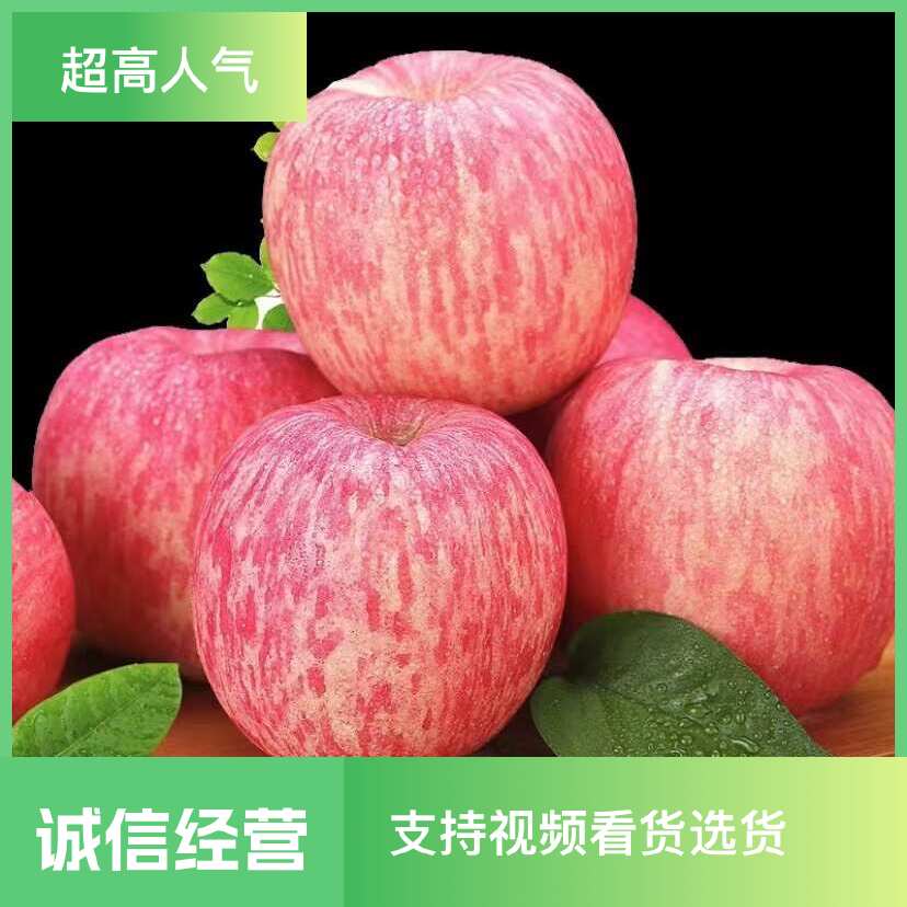 烟台红富士条纹苹果,产地直销(批发)