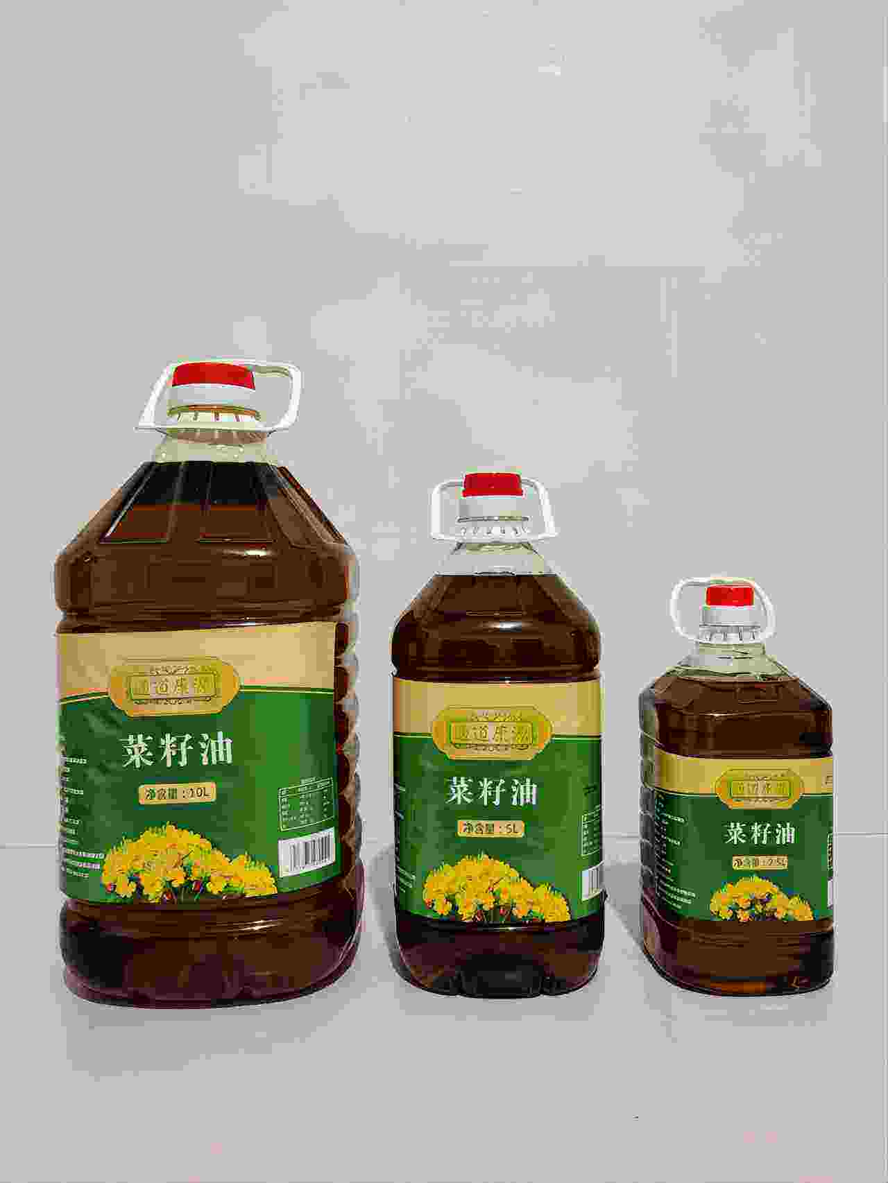 菜籽油物理压榨营养保留精选原料 5L