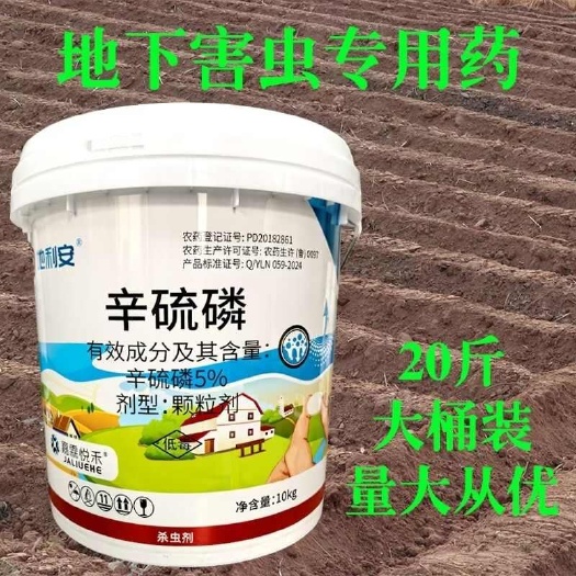 济南农用5%辛硫磷颗粒杀虫剂玉米地下害虫玉米螟专用正品