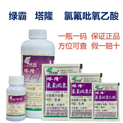 中江县氯氟吡氧乙酸异辛酯小麦水花生猪殃殃空心莲子草阔叶杂草除草剂