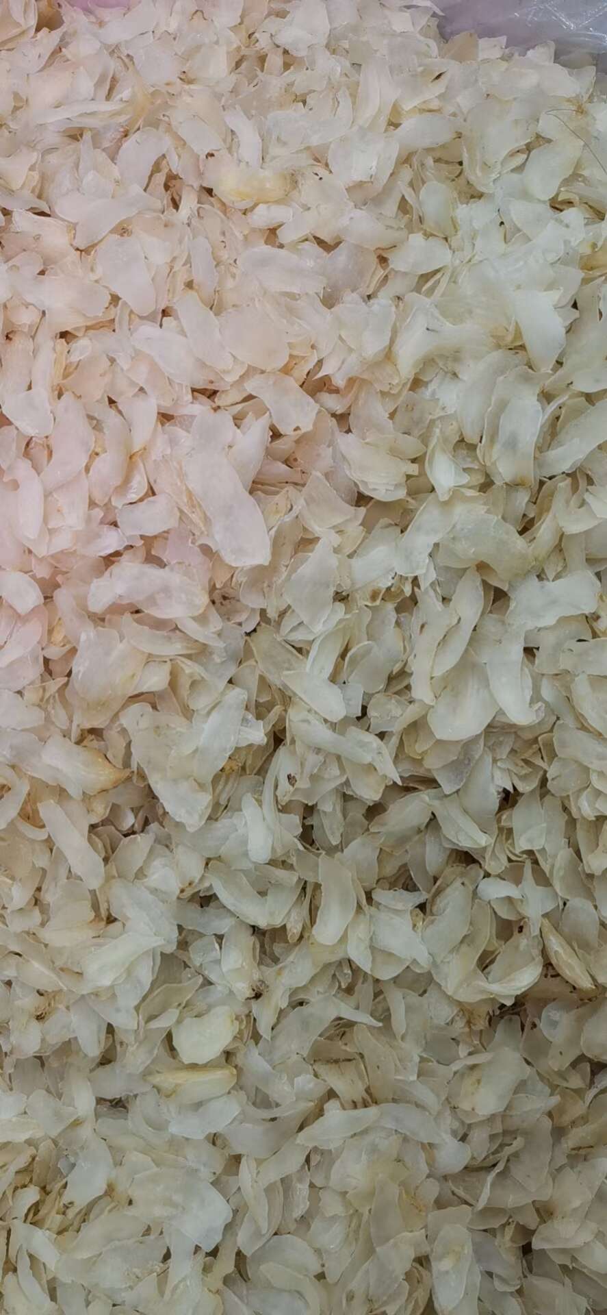 兰州百合干无硫干货食用特甜白合干片农家自产放心食用包退换
