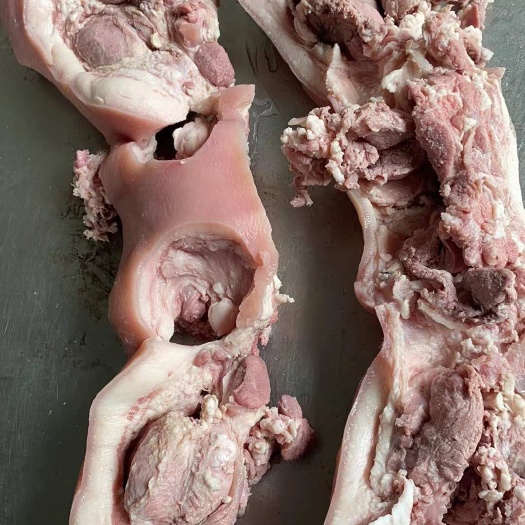成都半熟猪脸肉