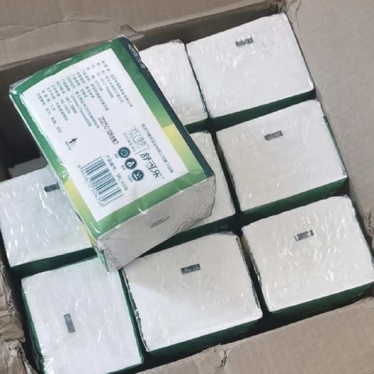 保定420张/大包纸巾家庭抽纸母婴可用饭店车内卫生纸巾加大加厚